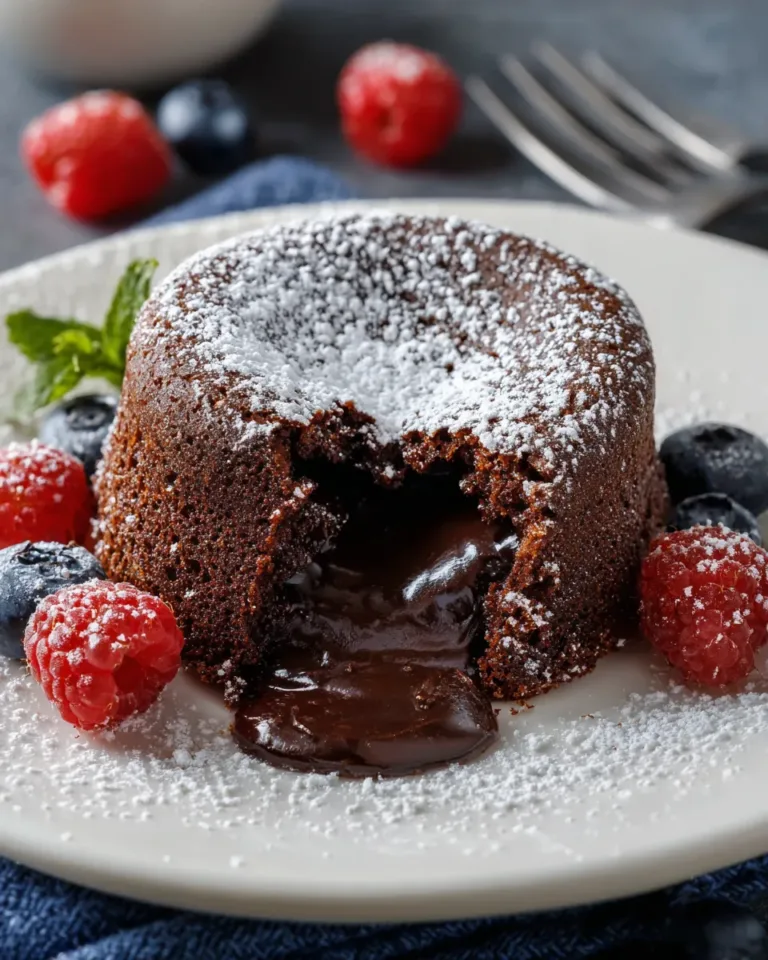 Chocolate Lava Cake 4 Chocolate Lava Cake