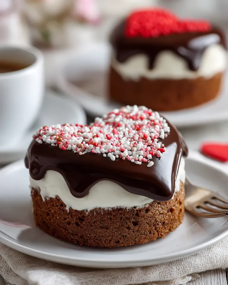 Mini Cakes for Valentine’s Day