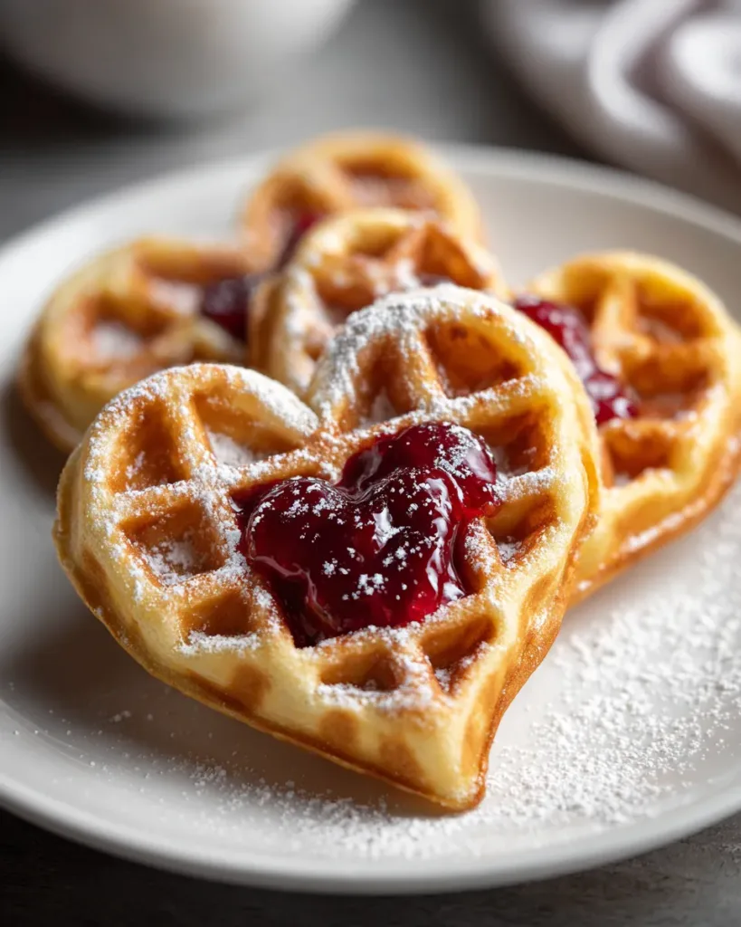 Valentine’s Day Waffles